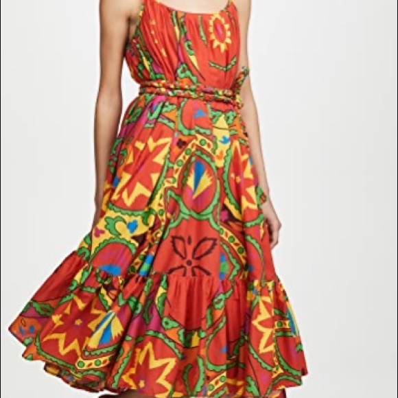 NWT rhode resort lea dress in uzbek size xs and S - Picture 9 of 16